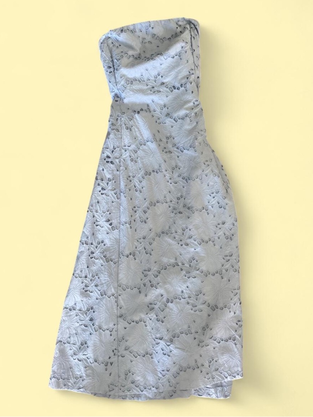 Mango lace baby blue dress- NEW